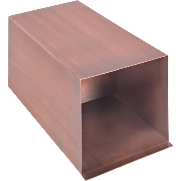 The Outdoor Plus Box Scupper 6 - Copper OPT-BX6